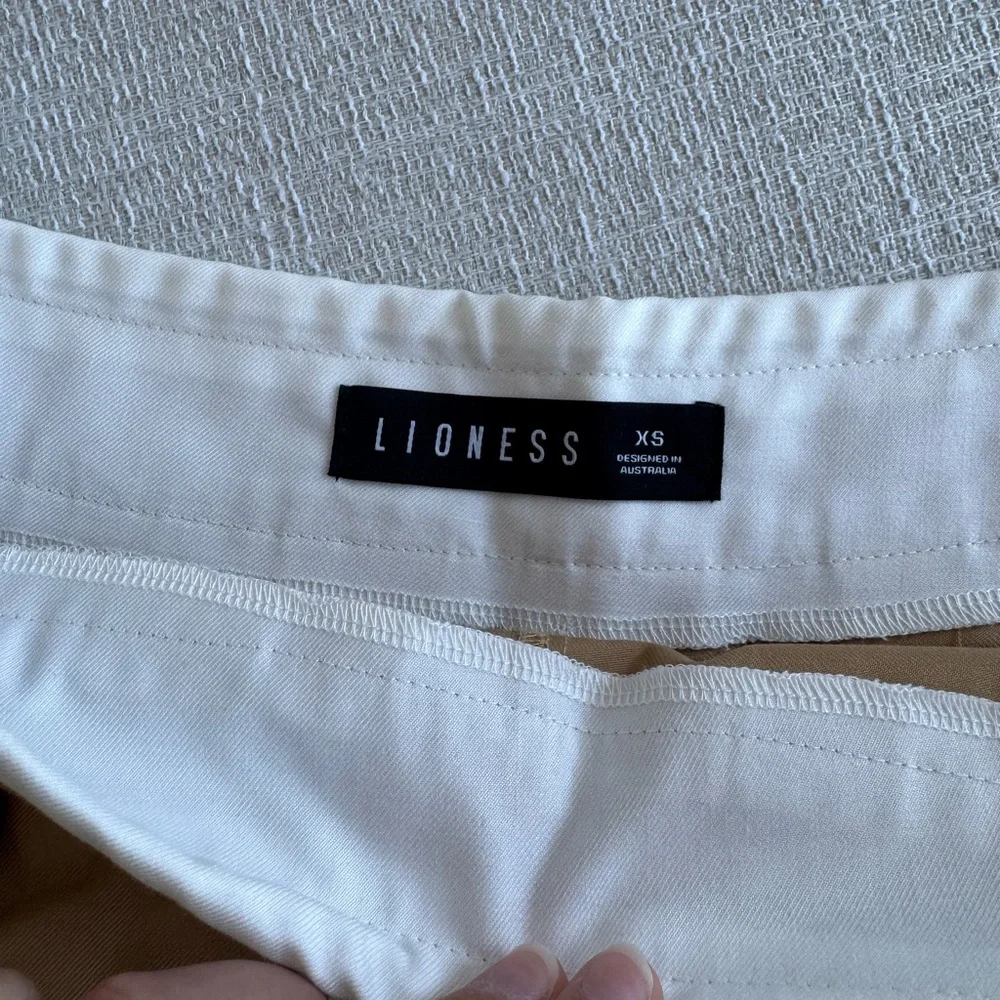 Lioness Khaki Pleated Mini Skirt - Picture 8 of 11